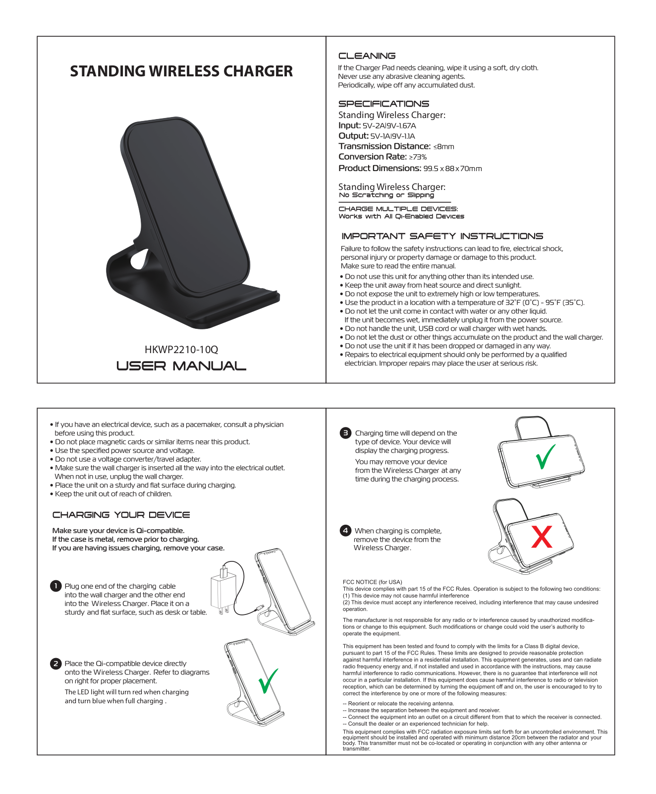 HANK ELECTRONICS 2210 Users manual - ManualMachine.com