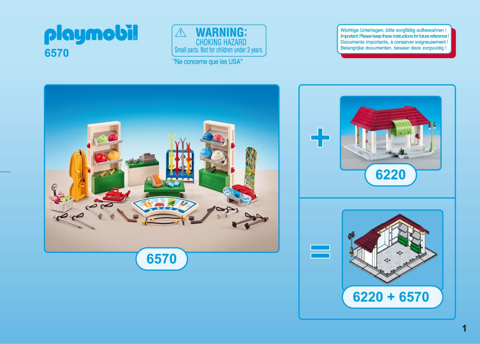 playmobil 6570 Instructions