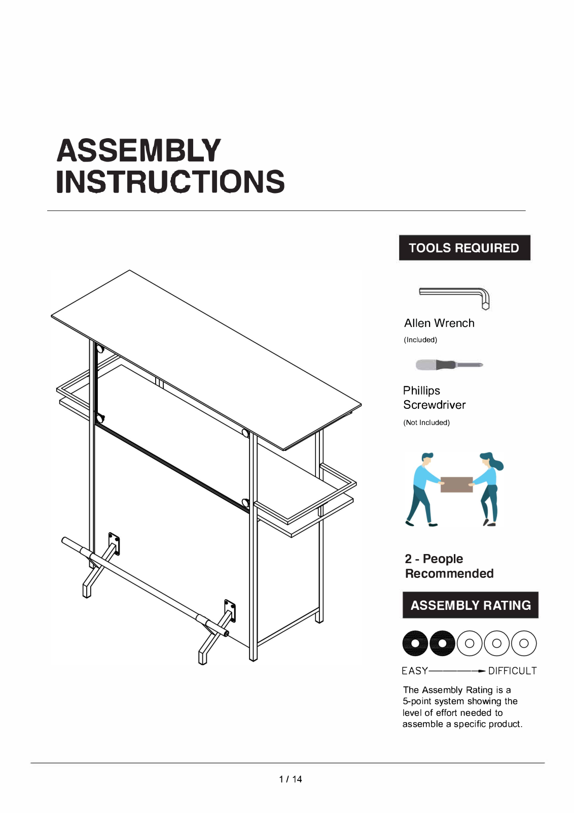 Zipcode Design W003033083 Installation & Assembly - ManualMachine.com