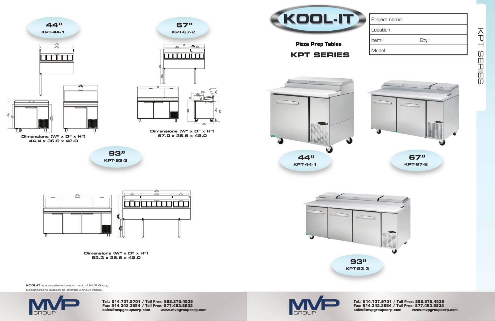 Jet Tech KPT-44-1 User Manual