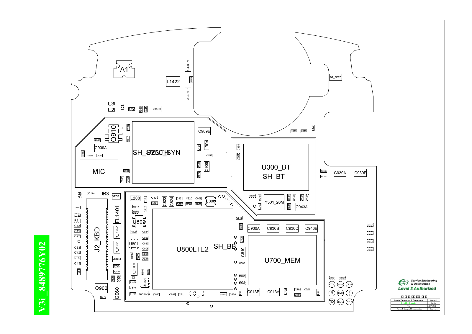 motorola V3 schematics