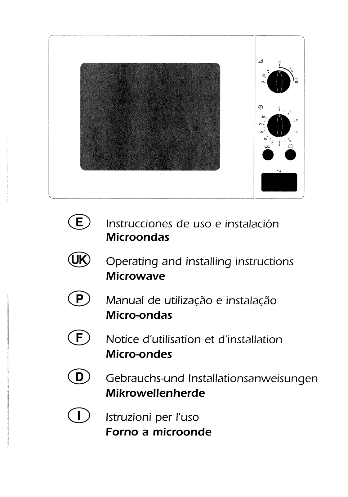 FAGOR MW3-175GX User Manual