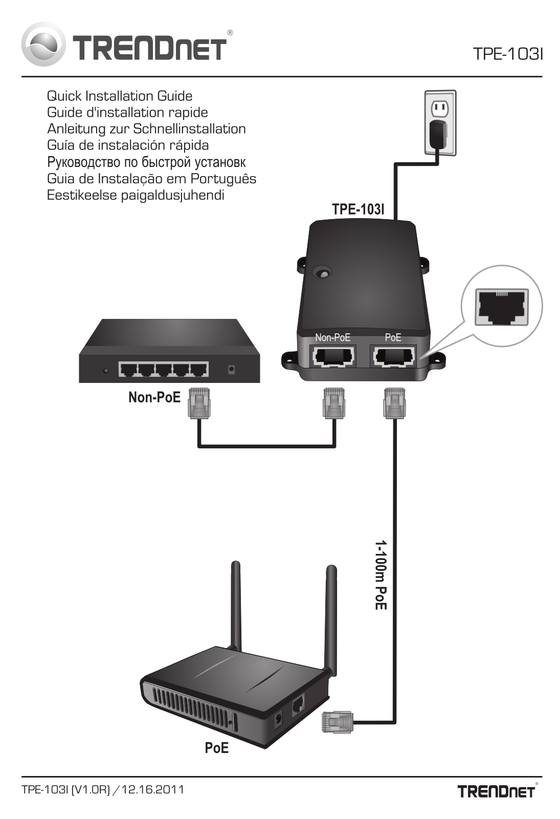 TRENDnet TPE103I User Manual