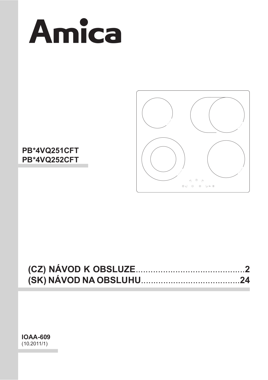 Amica DS 6210 User Manual