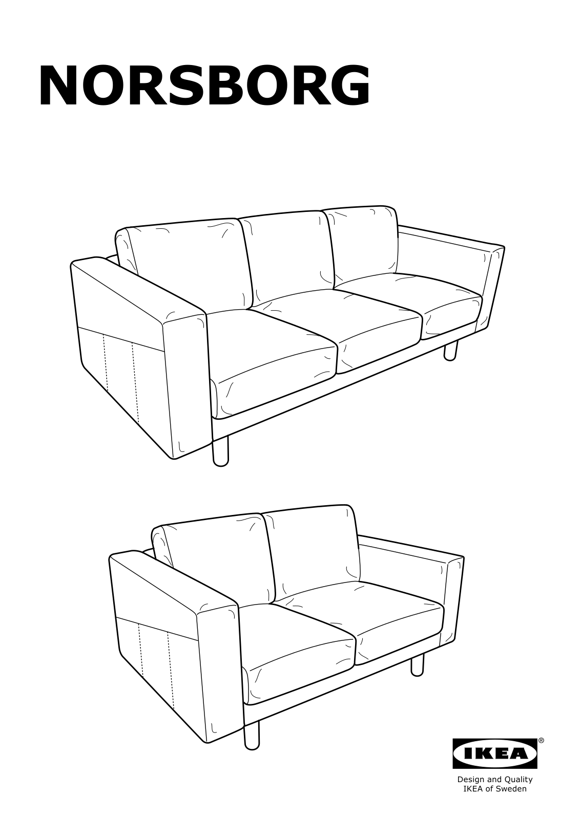 Ikea S59110817, S59111223, S59111421, S59124937, S59125140 Assembly instructions