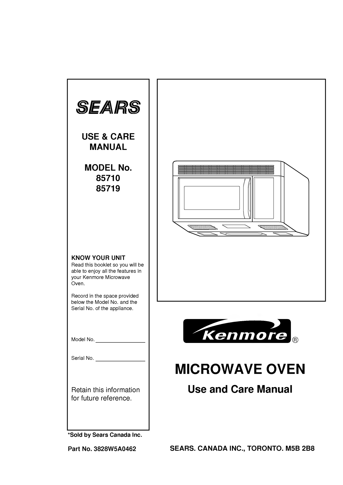 LG 85710, 85719 User Manual