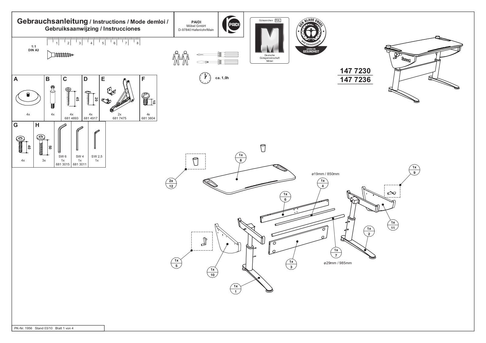 Paidi Scout User Manual