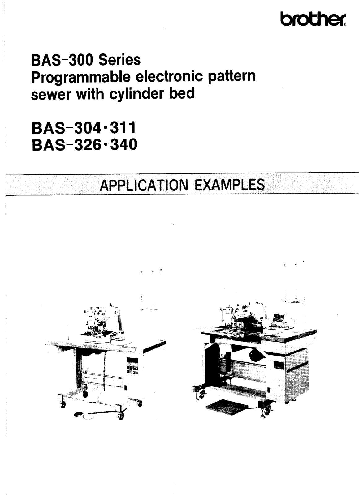 Brother LS2-B891 Owner's Manual