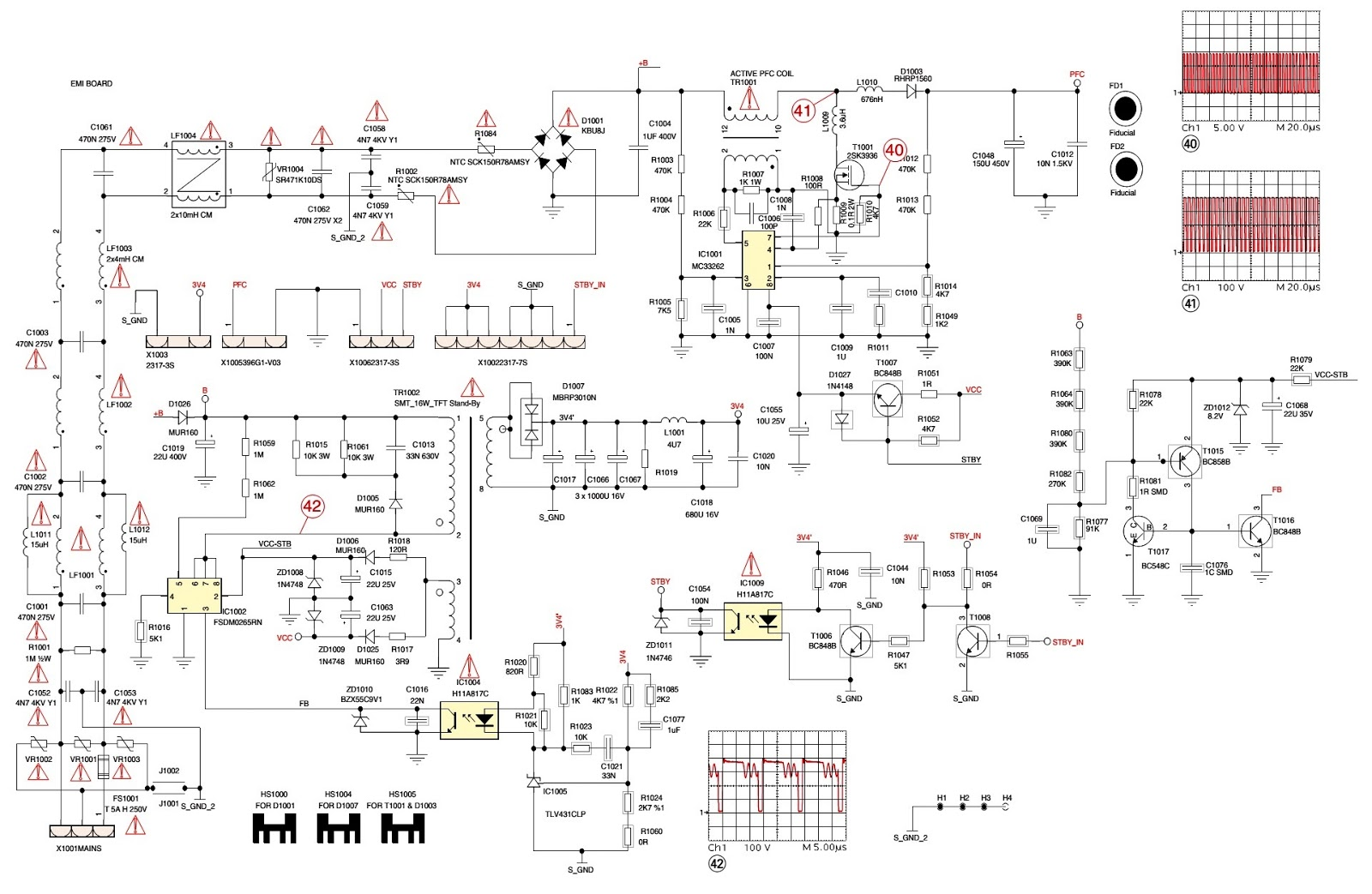 Beko Z4H195, Z4H194 Schematic