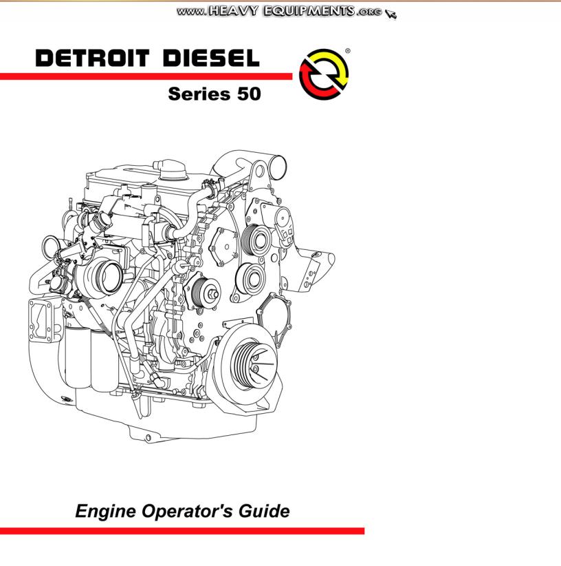 Detroit Diesel Engine 50 Service Manual