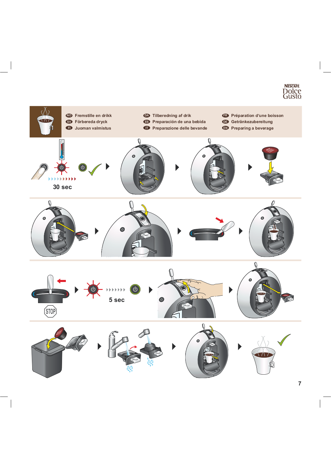 De'Longhi A1-EDG600, Circolo Owner's Manual