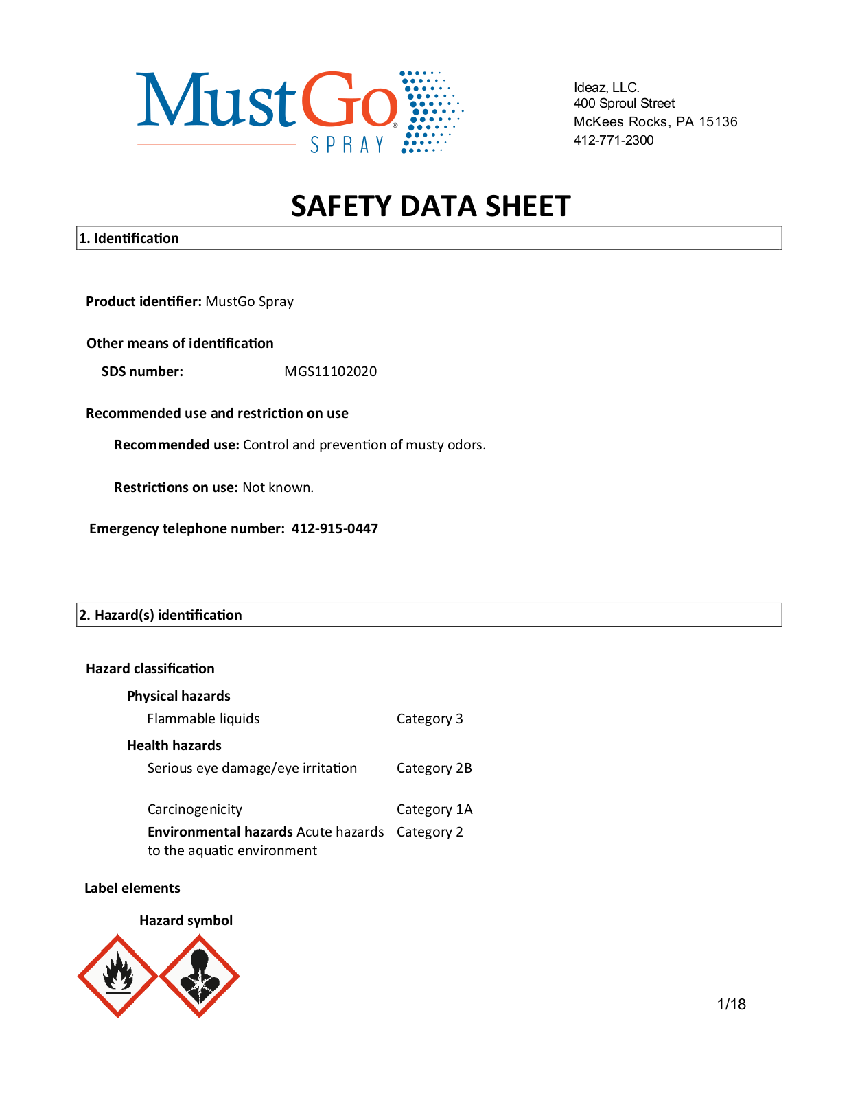 MustGo B2428452 User Manual