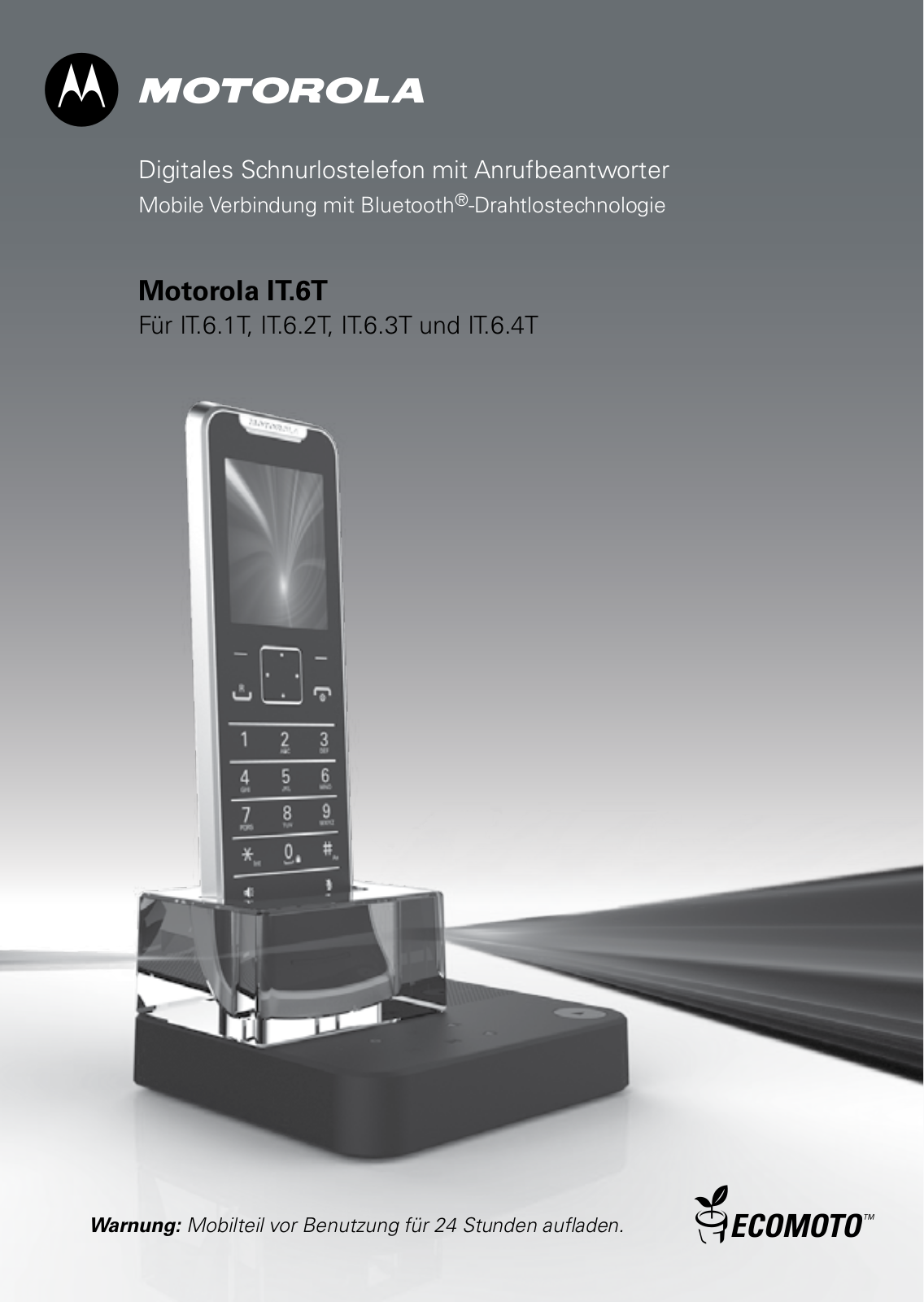 Motorola IT.6.1T, IT.6.2T, IT.6.3T, IT.6.4T User guide