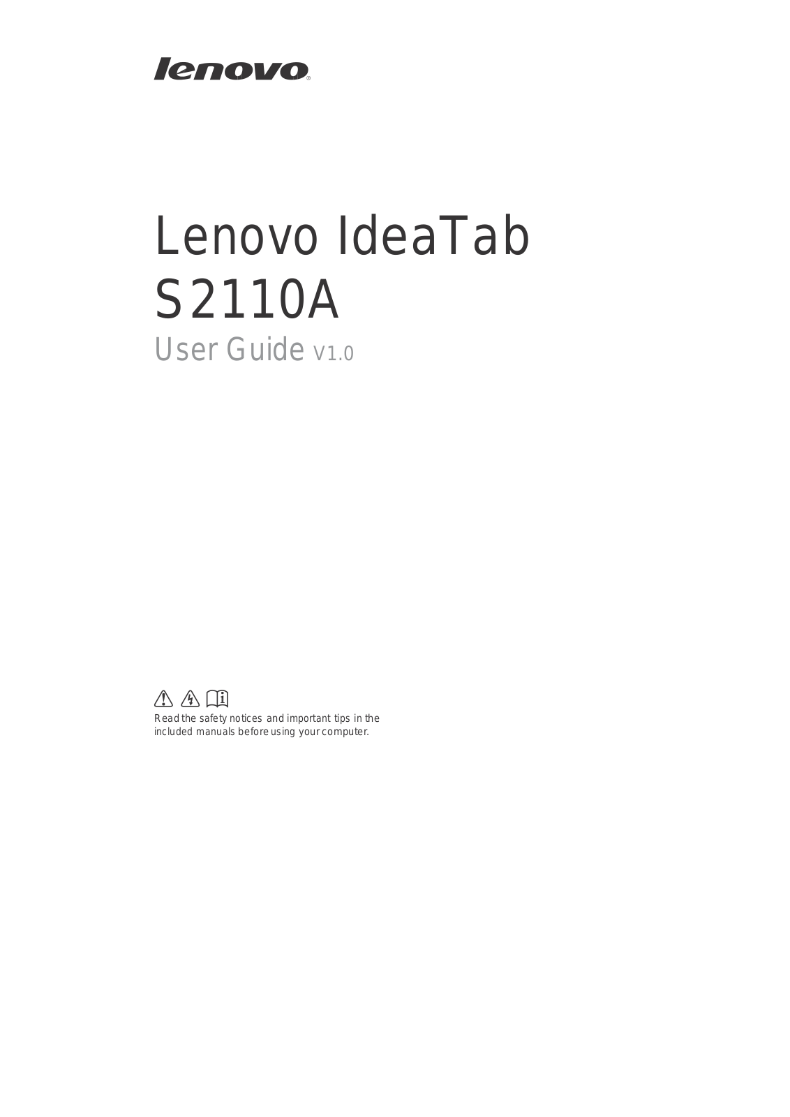 Lenovo WESTLAKE3G User Manual