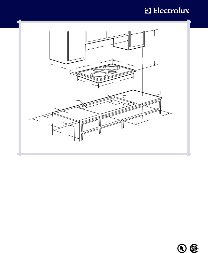 Electrolux EW30IC60IS, EW30IC60IB Specification Sheet