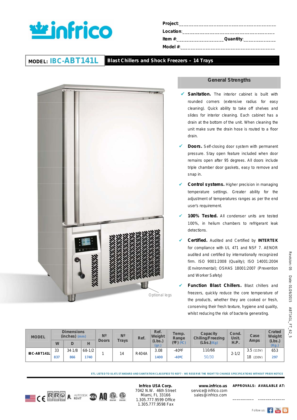 Infrico IBC-ABT141L User Manual