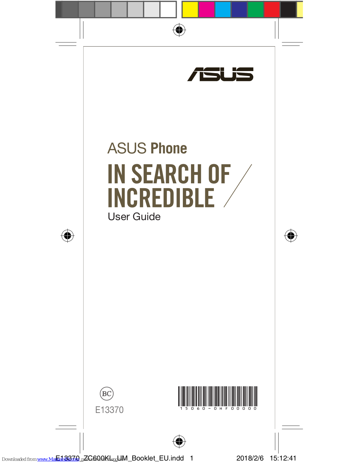 Asus X017DA, ZC600KL User Manual