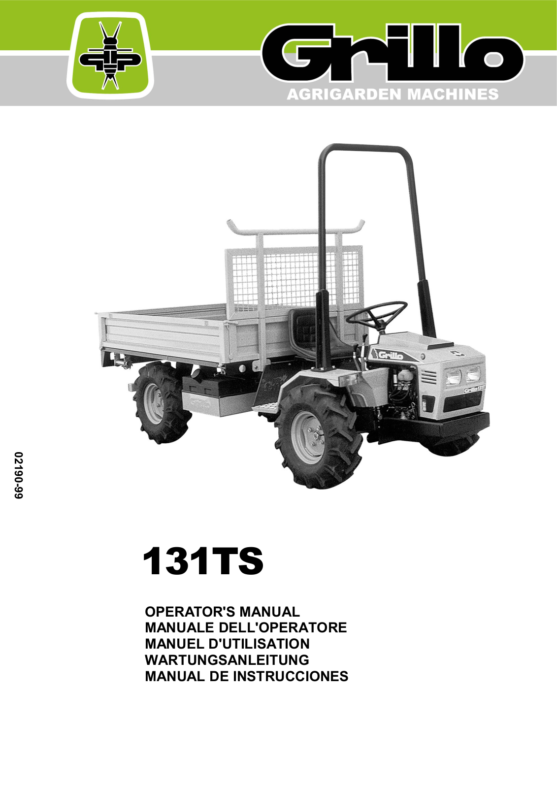 Grillo 131TS User Manual