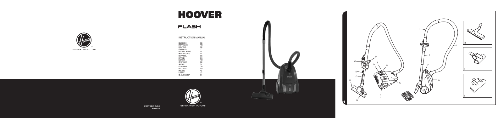 HOOVER FLASH User Manual