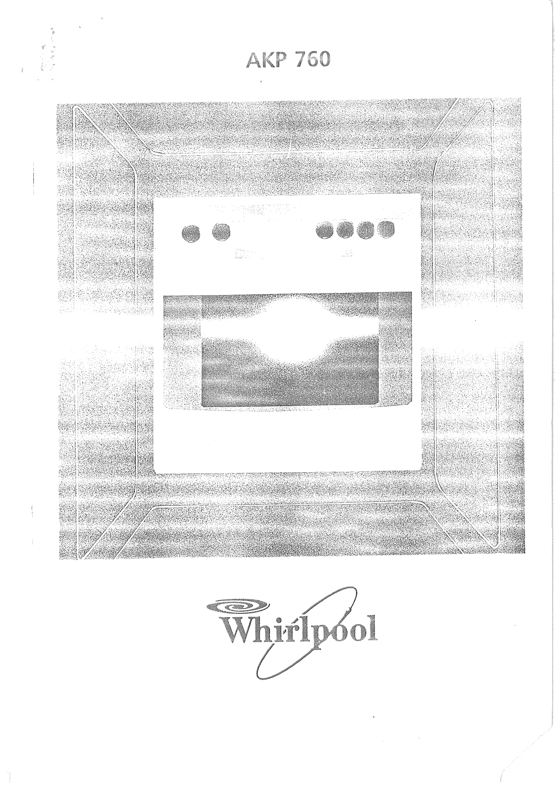 Whirlpool AKP760 User Manual