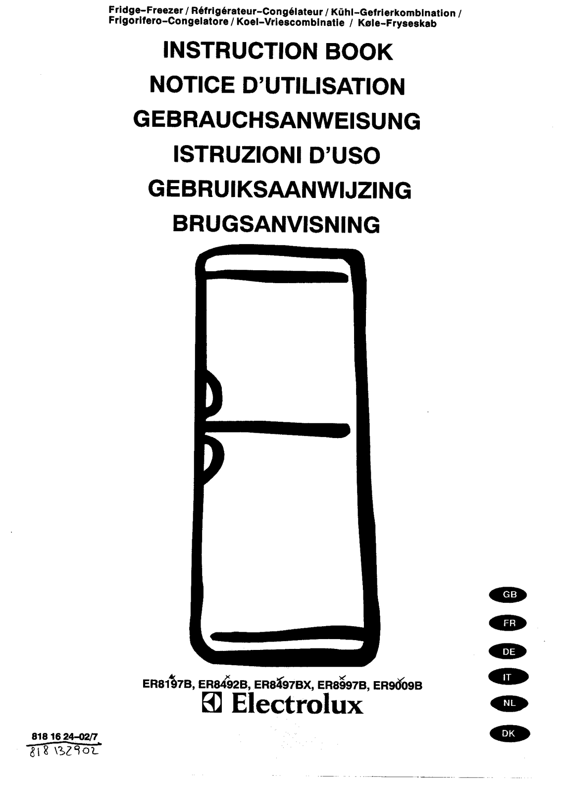 AEG-Electrolux ER8197B User Manual