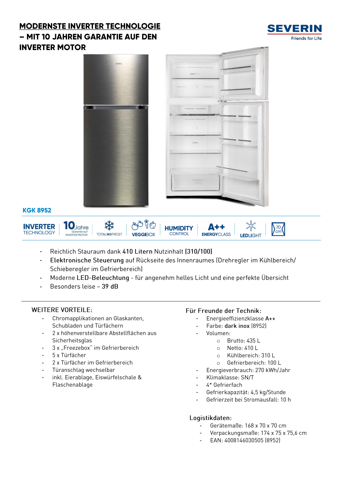 Severin KGK 8952 User Manual