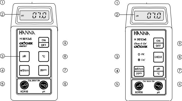 Hanna Instruments HI 9813-0 User Manual