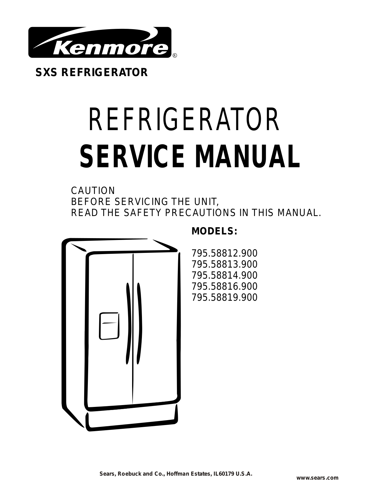 Kenmore 795.58819.900 User Manual