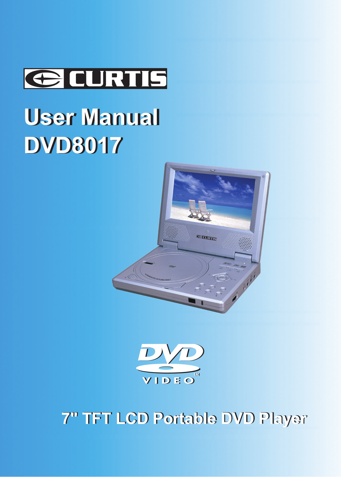 Curtis DVD8017 User Manual