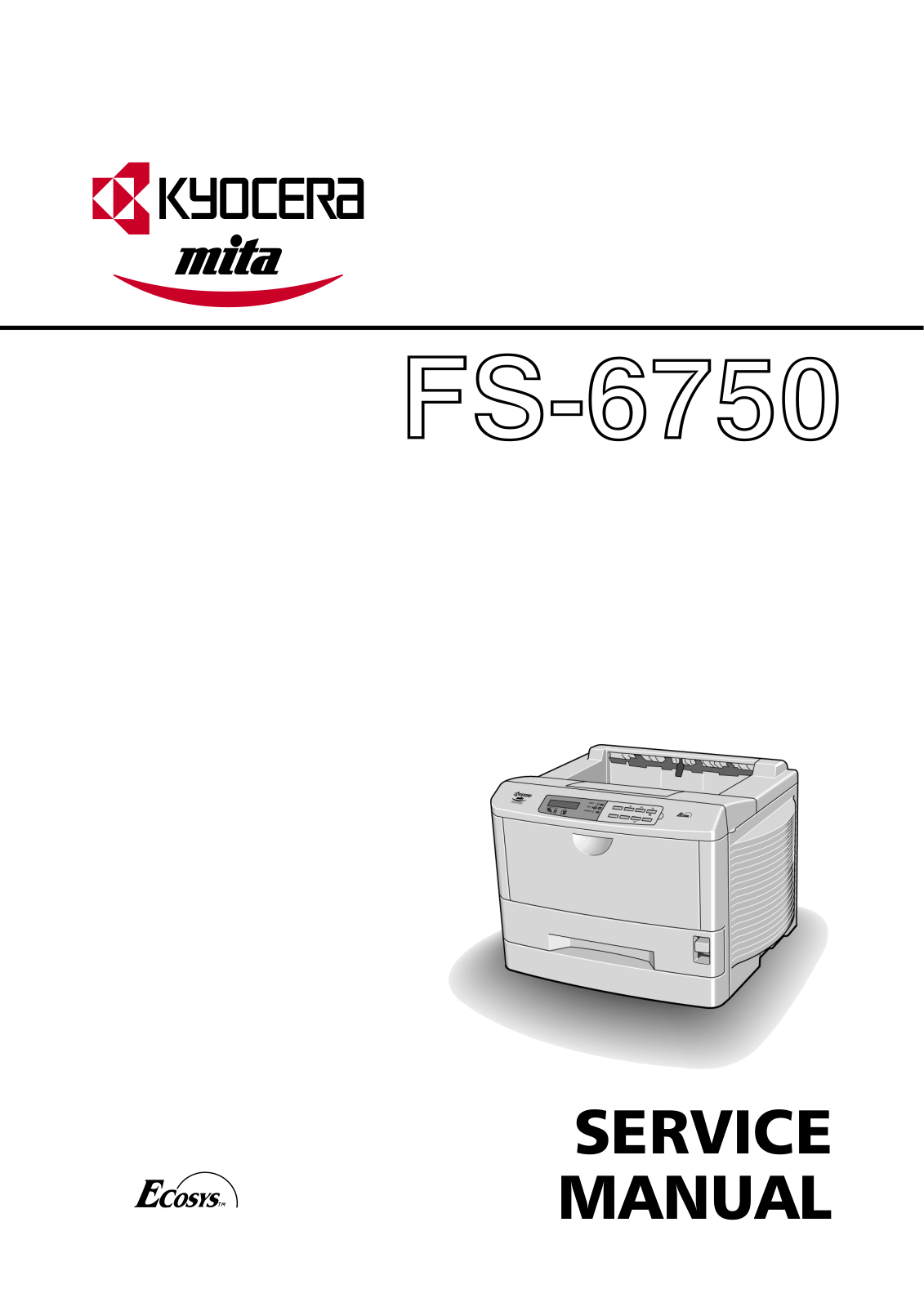 Kyocera Mita FS-6750 Service Manual