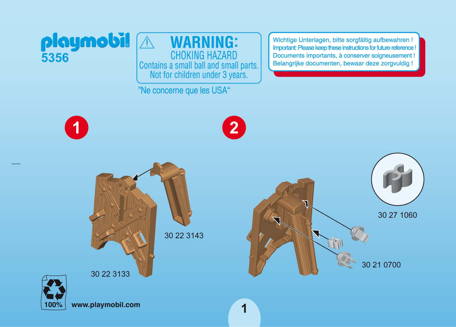 Playmobil 5356 Instructions