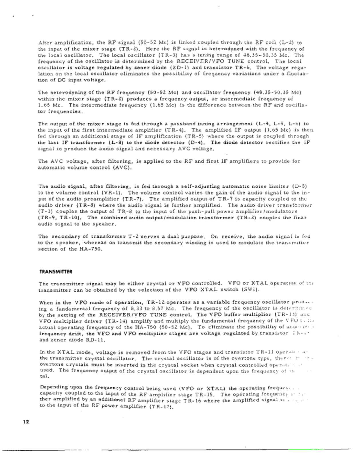 Lafayette HA-750 User Manual (PAGE 11)