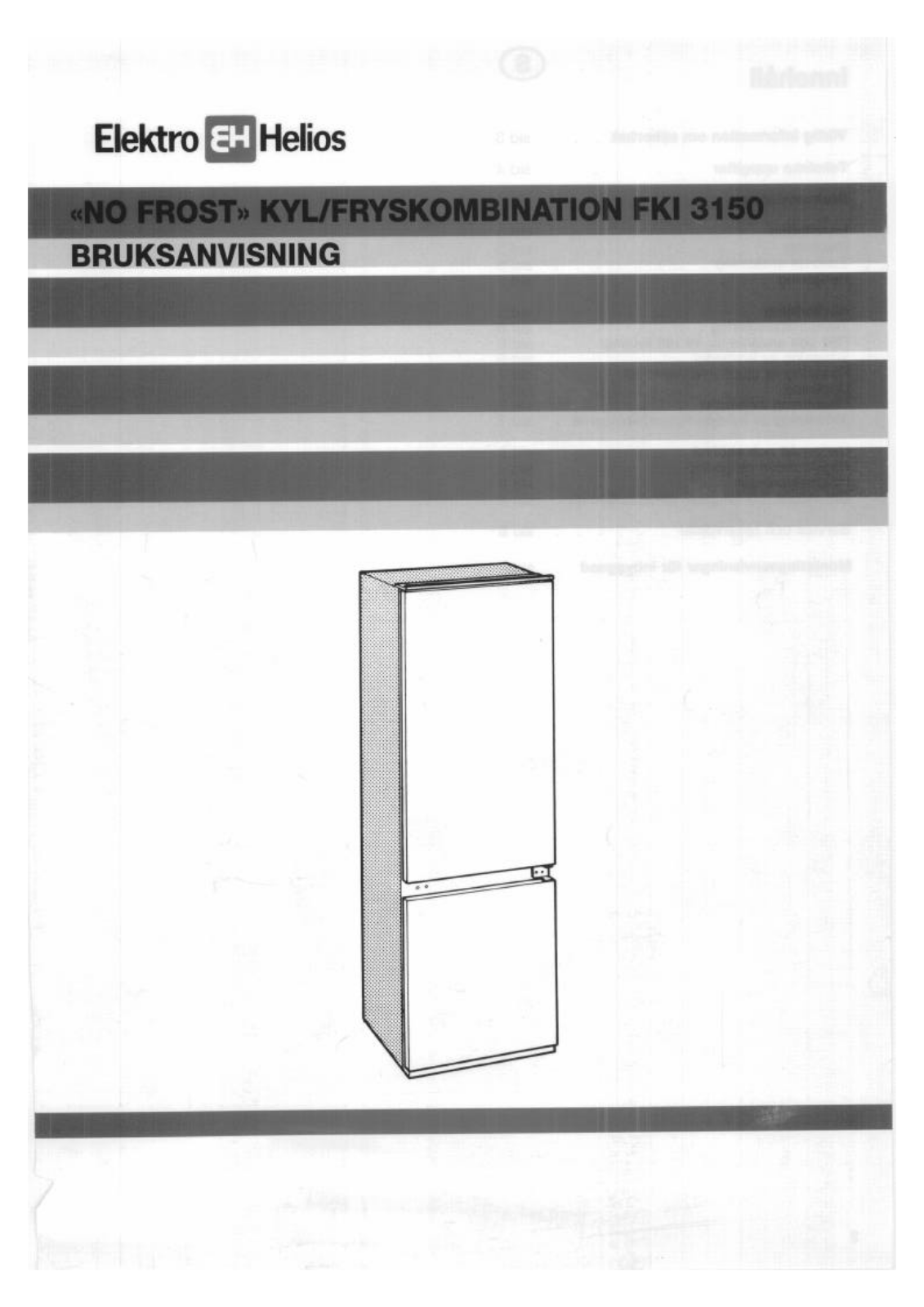 Elektro helios FKI3150 User Manual