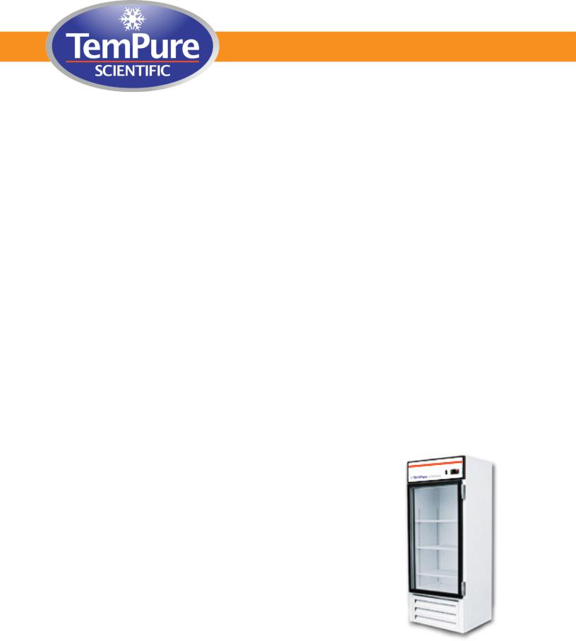 Tempure Scientific V-26-HG-TPE Manual