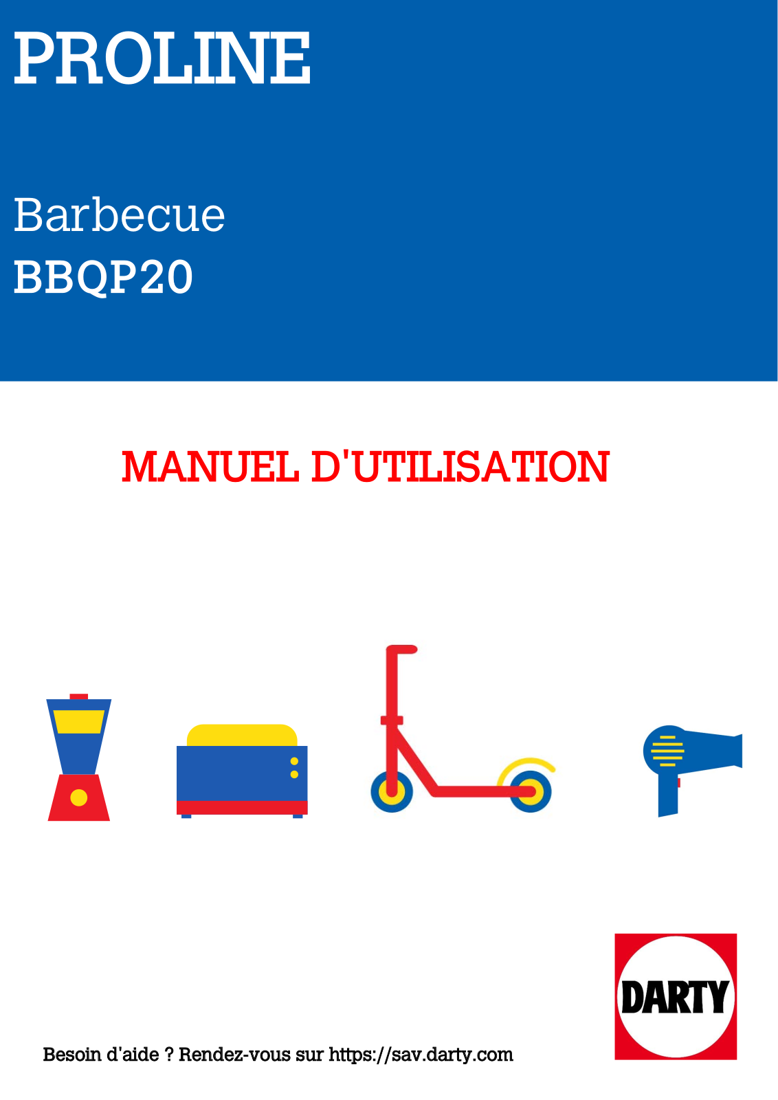 PROLINE BBQP20 User Manual