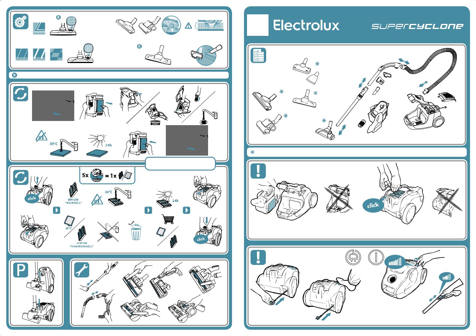 Electrolux ESC61LR User manual