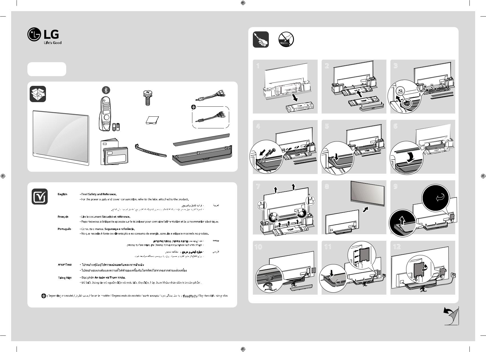 LG OLED65E9PTA, OLED55E9PTA User manual