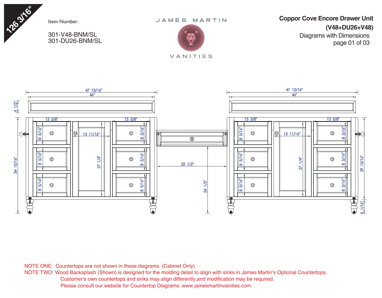 James Martin 301V122RD3CM, 301V122BNMDU3AF, 301V122BNMDU3CAR, 301V122SLDU3AF, 301V122SLDU3CAR Diagram