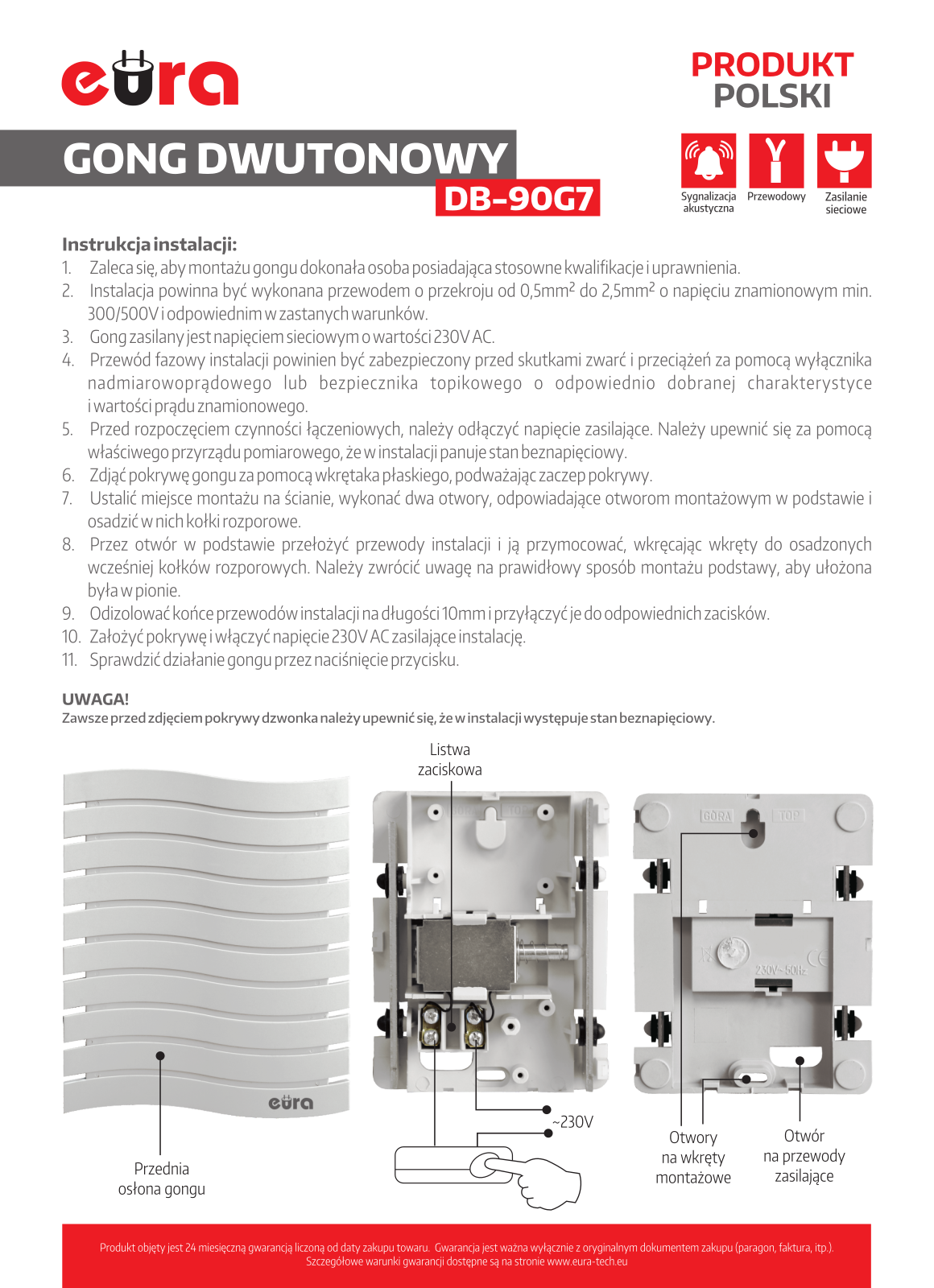 EURA DB-90G7 User guide - ManualMachine.com