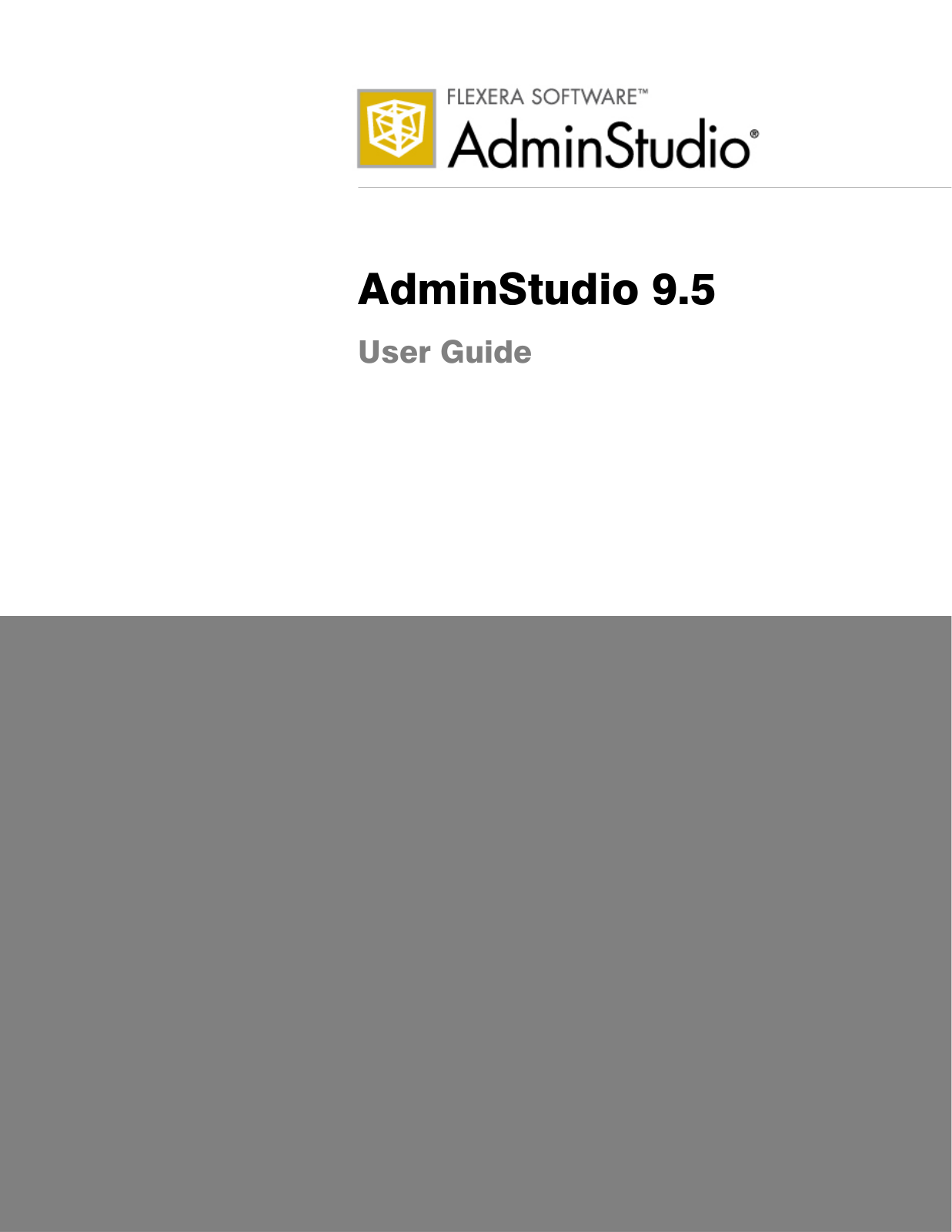 Novell ADMINSTUDIO 9.5 User Manual