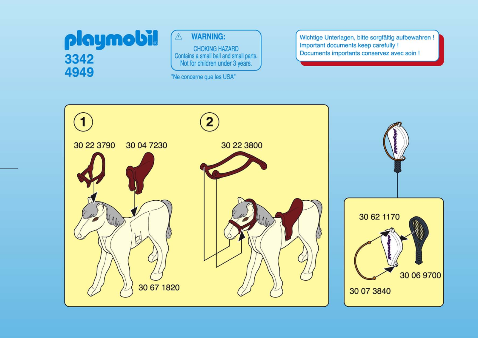 Playmobil 4949 Instructions