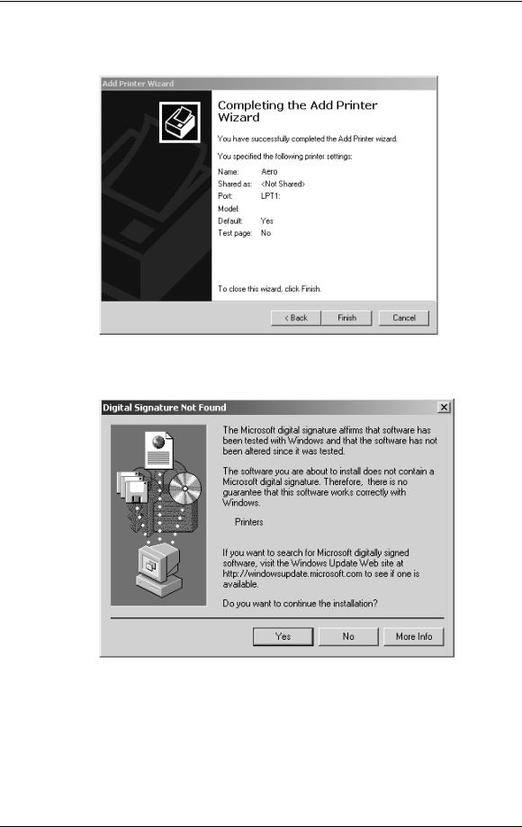 Xerox DOCUCOLOR 2006 Installing user software in a Windows 2000 environment