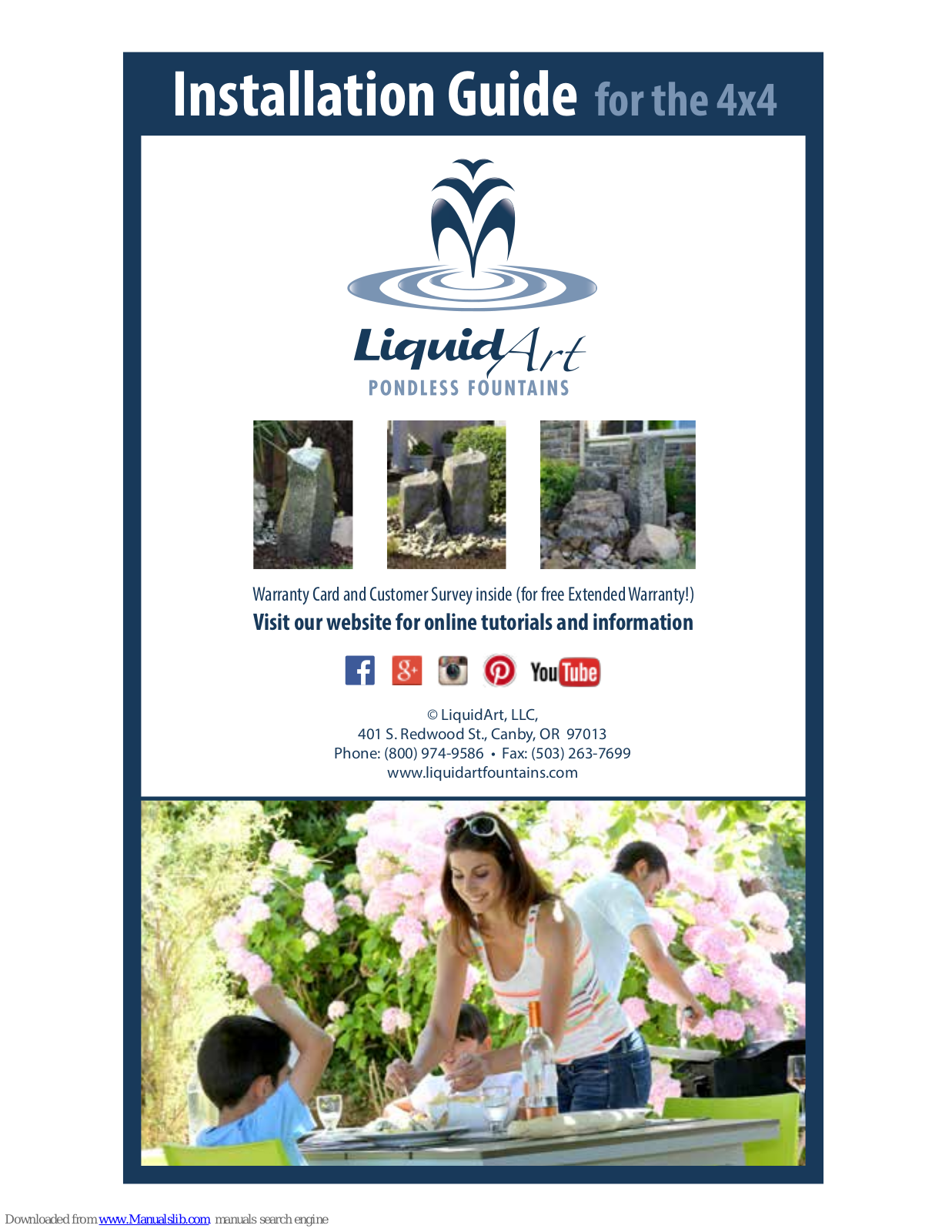 LiquidArt 4x4, 2x2 Installation Manual - ManualMachine.com
