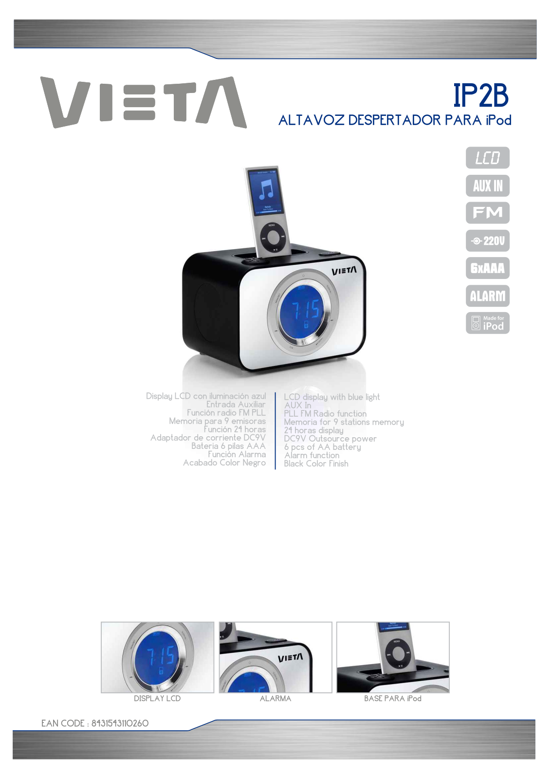 Vieta IP2B DATASHEET