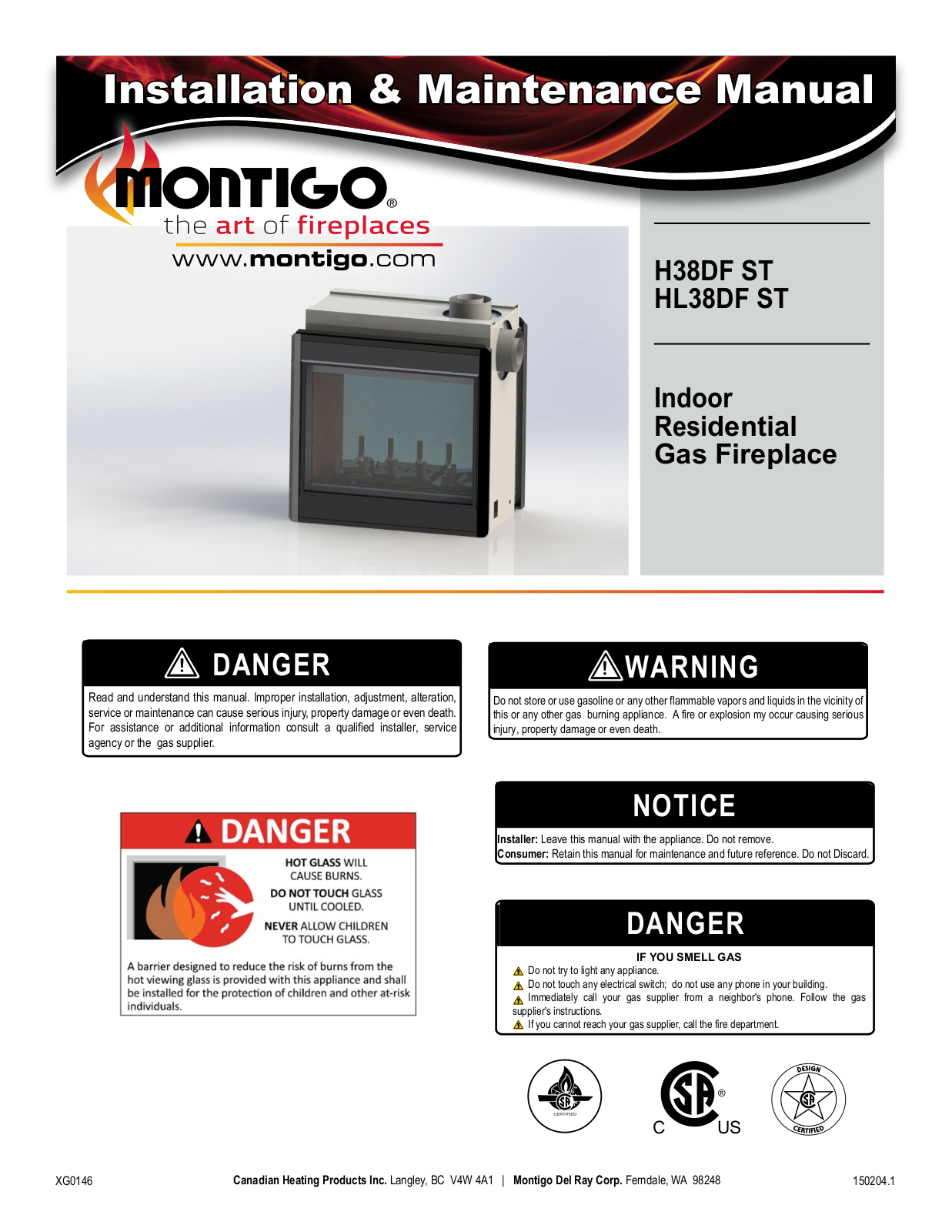 Montigo H38DF ST User Manual