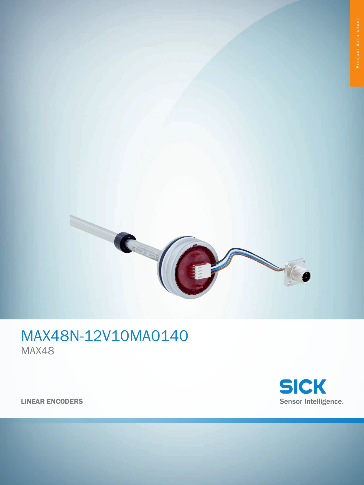 Sick MAX48N-12V10MA0140 Data Sheet