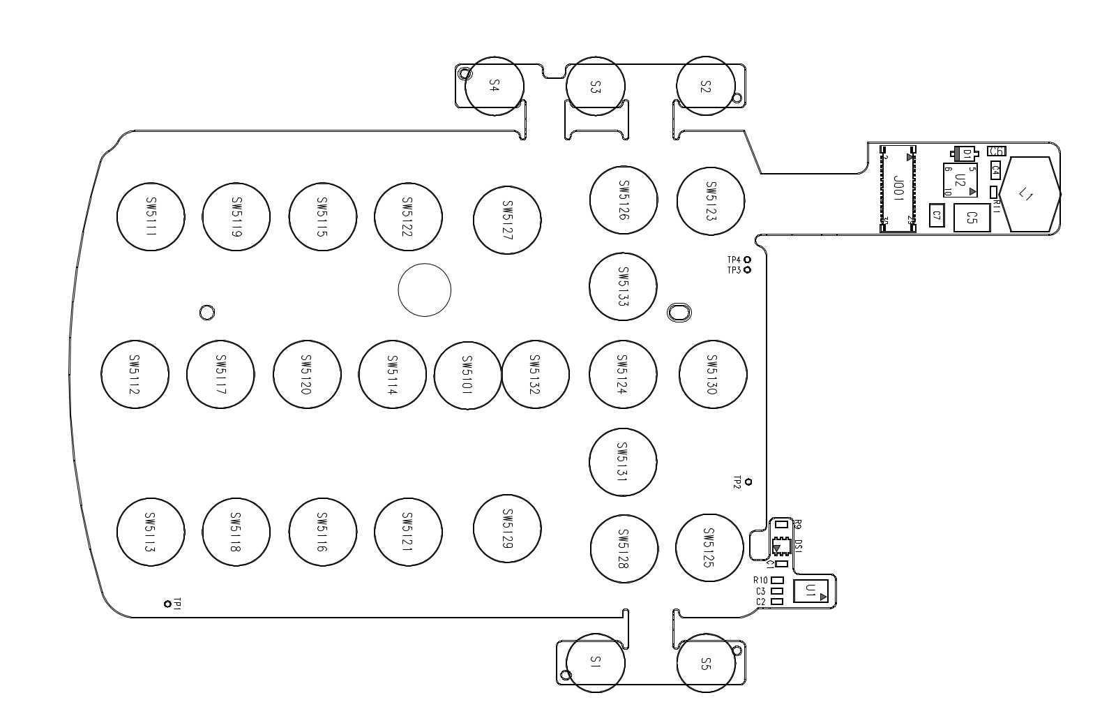 motorola V3 keypad