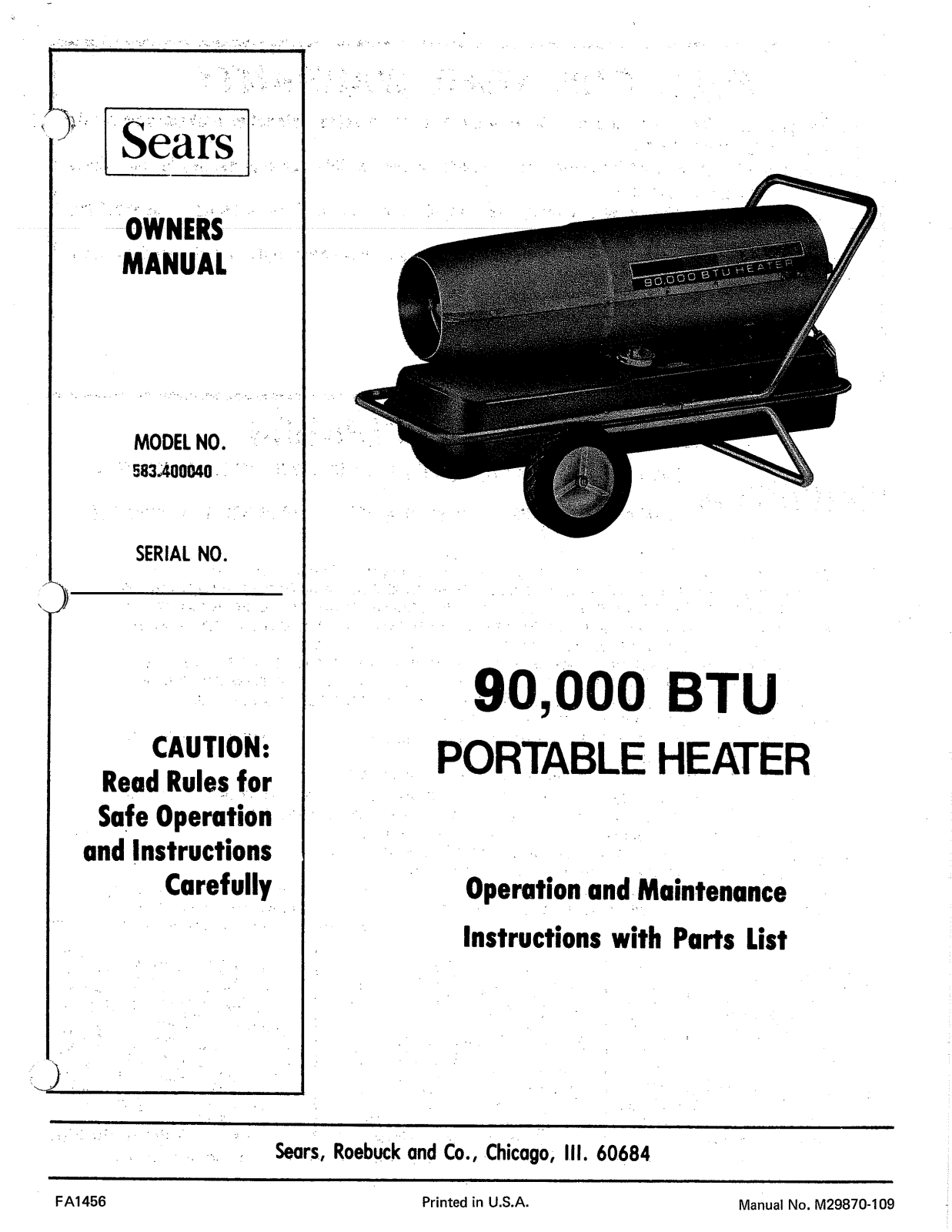 Desa Tech 400040 Owner's Manual