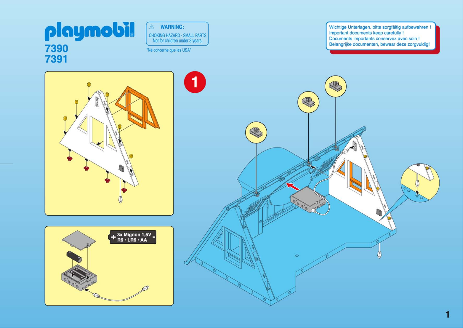 Playmobil 7390 Instructions