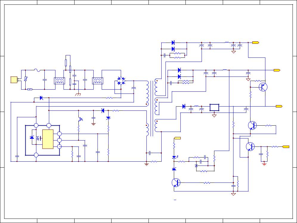 Skyworth 168P-P26TQM-10 Schematic